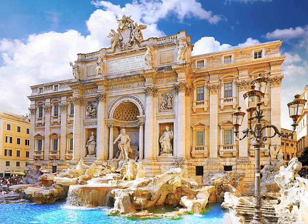 istock Fountain di Trevi ,Rome. Italy. 178409439