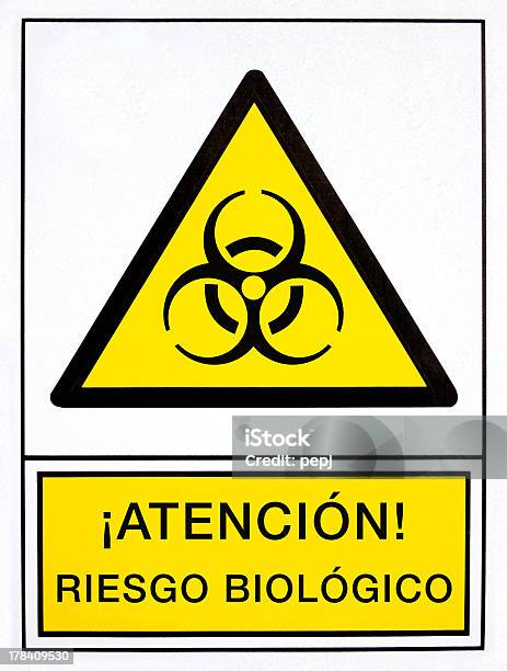 Ilustración de Atención De Señal De Seguridad Biológica y más Vectores Libres de Derechos de Aire libre - Aire libre, Alerta, Amarillo - Color