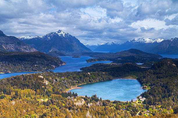 istock View from mountain Campanario, Bariloche, Argentina 178409665