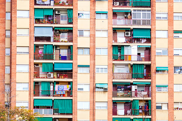 istock Wall of mediterranean residence house 178410673