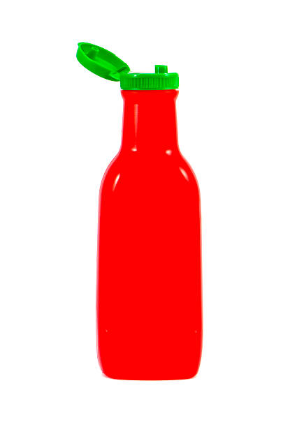 istock open tomato ketchup sauce bottle isolated on white 178410957