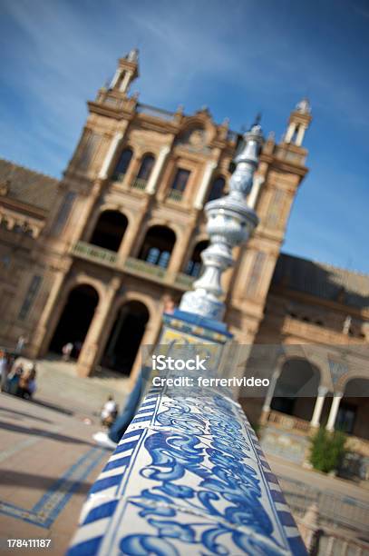 Foto de Praça De Espanha e mais fotos de stock de Andaluzia - Andaluzia, Azul, Destino turístico