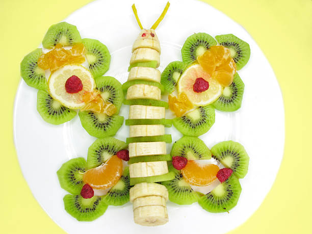 creative fruit dessert