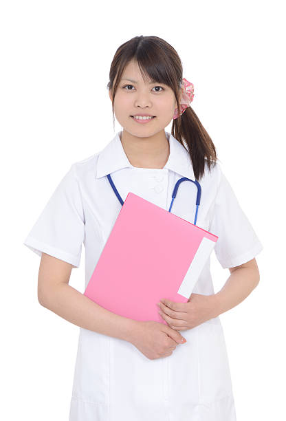 istock smiling young asian female nurse 178412054