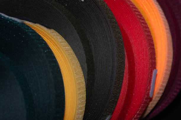 istock Velcro in different colors for sewing and creativity. 1784120548