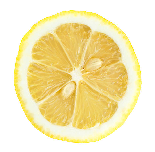 istock Slice of lemon closeup 178412244