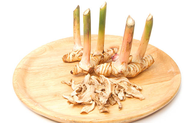 istock Galangal  root ,fresh and dried herb & spice 178412547
