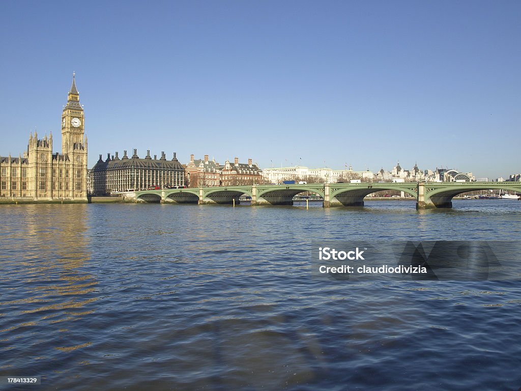 Westminster bridge, London - Lizenzfrei Architektur Stock-Foto