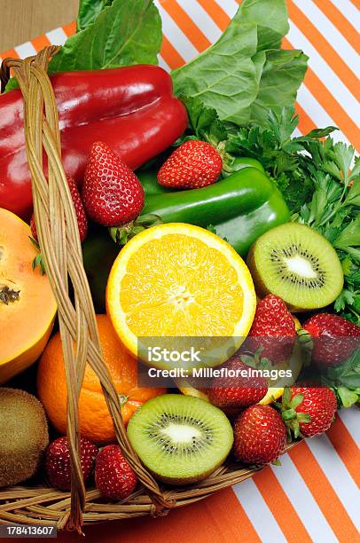 Healthy Diet Sources Of Vitamin C Stock Photo - Download Image Now - Alternative Medicine, Bell Pepper, Computer Software