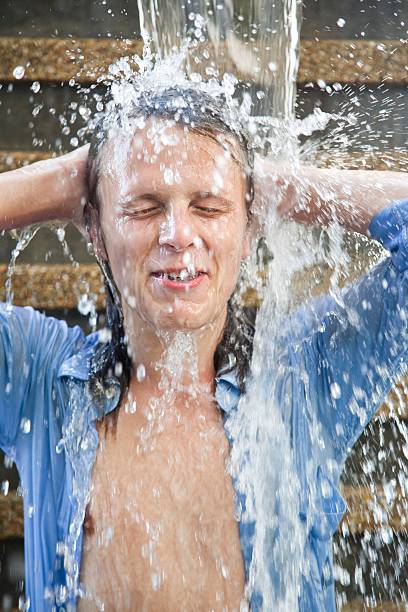 istock Young man in the water 178414003