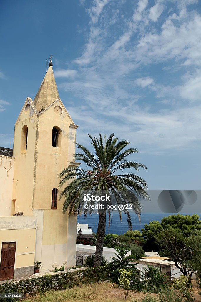 교회를 파나레아, 에올리언 제도 - 로열티 프리 0명 스톡 사진