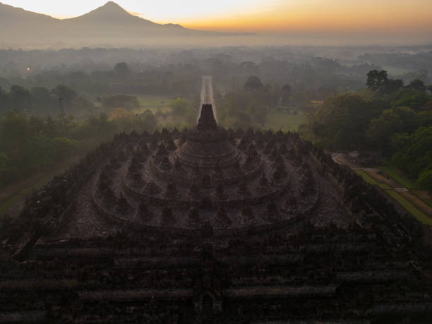 istock Borobudur is the largest Buddhist temple in the world. Java, Indonesia 1784144411