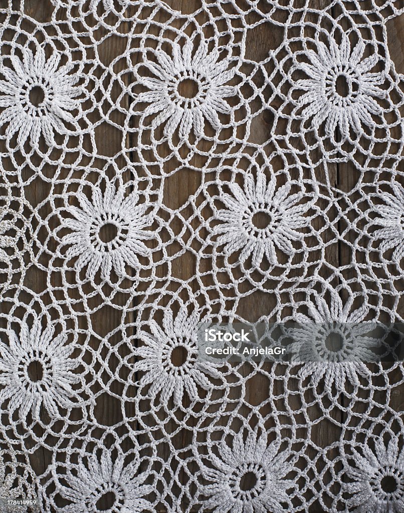 Manualidad manteles patrón de crochet - Foto de stock de Abstracto libre de derechos