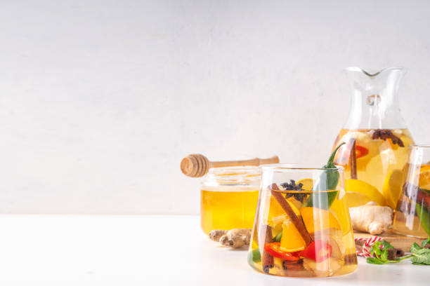 istock Fire cider, hot cold remedy drink 1784152567
