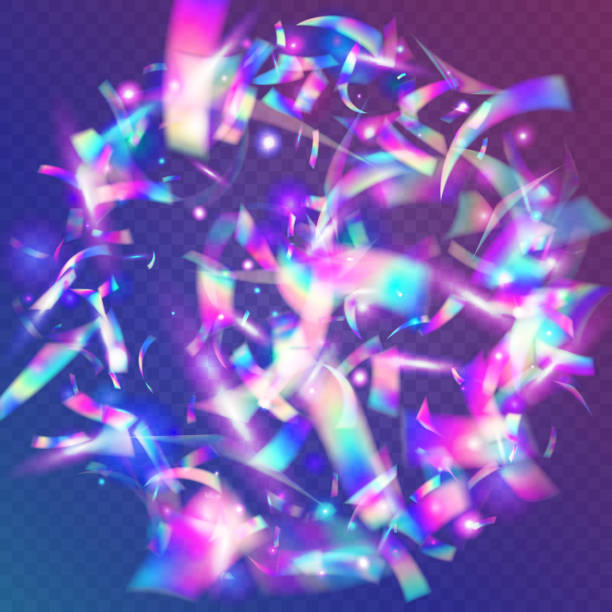 istock Bokeh Texture. Modern Art. Laser Vaporwave Decoration. Shiny Design. Glamour Foil. Falling Glitter. Carnival Background. Pink Metal Sparkles. Violet Bokeh Texture 1784152595
