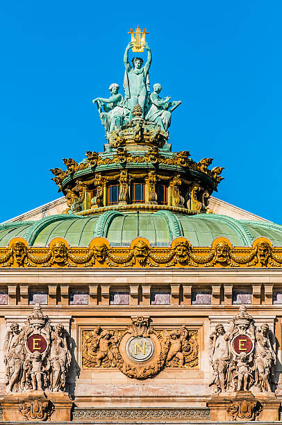 istock opera Garnier rooftop paris city France 178415925