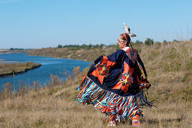 istock Woman's Fancy Shawl Dance River 178416642