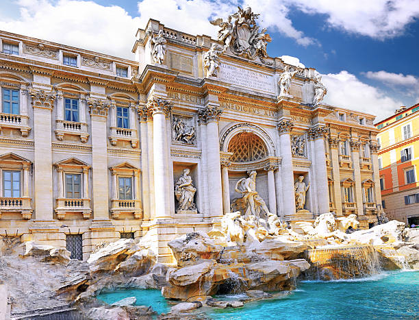 istock Fountain di Trevi ,Rome. Italy. 178417134