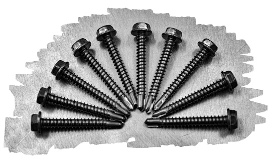 Screw and bolt DIN 7504K detailed