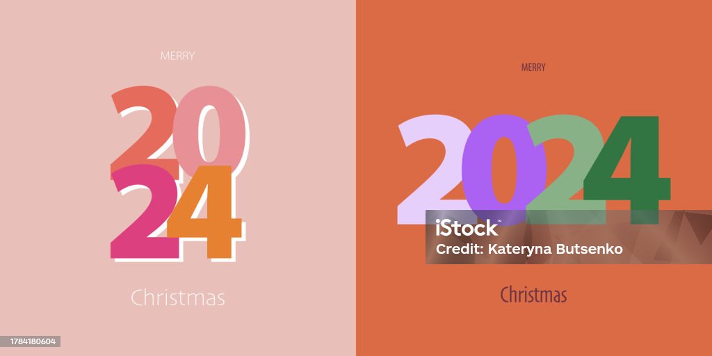Merry Christmas 2025 Stock Illustration Download Image Now Abstract