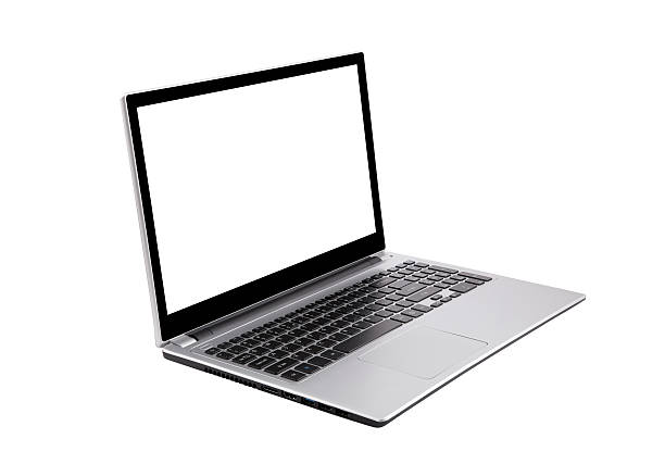istock Laptop isolated on white with clipping path 178418368