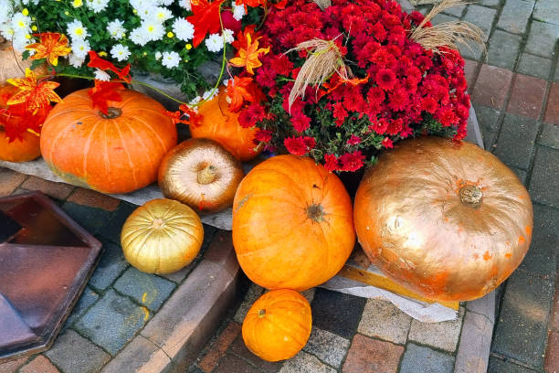 istock Close up shot of the Halloween decorations. Celebration 1784198663