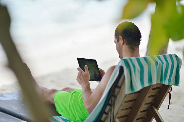 istock happy young  couple at summer vacation have fun and relax 178419974