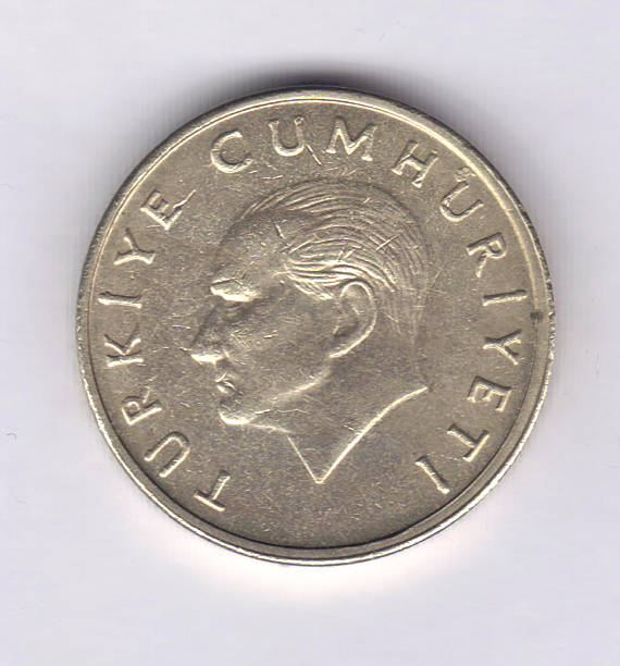 istock Numismatic Coin: 1996 Turkey 10 Bin Lira Obverse View KM#1027.1 178420050