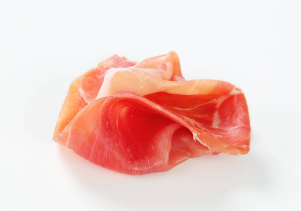 seco-jamón crudo - jamón de parma fotografías e imágenes de stock