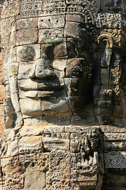 istock Stone face of Bayon temple 178420568