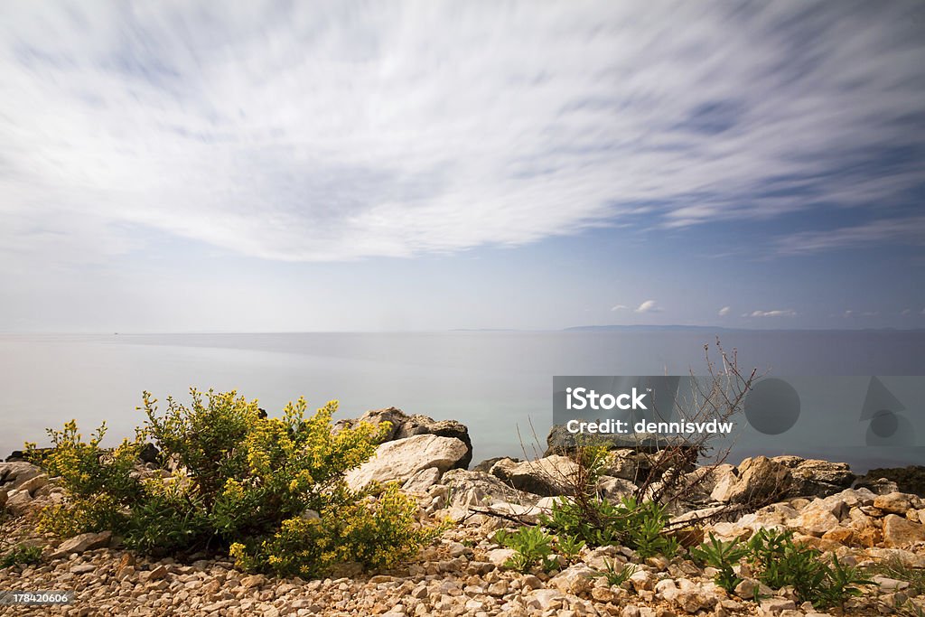 Морской пейзаж Хорватия - Стоковые фото Адриатическое море роялти-фри