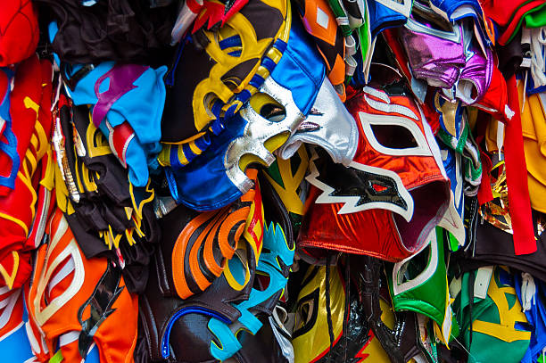 istock Colorful wrestling masks 178420870