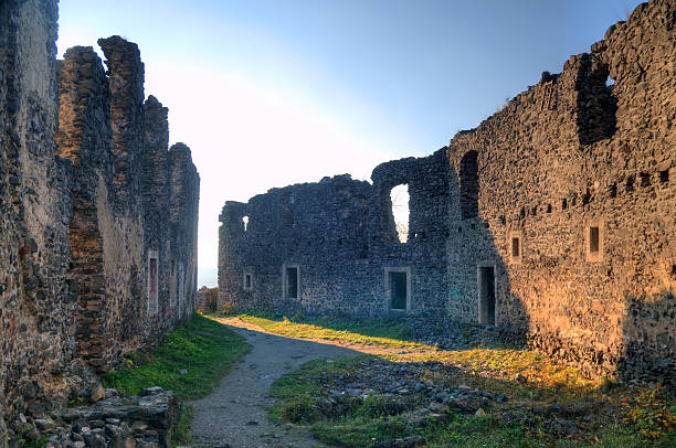istock Castle in village Nevicke, Ukraine 178421074