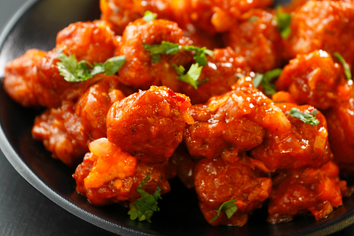 Schezwan soya chunks is a popular Indo-Chinese dish made with soya chunks and Schezwan sauce.