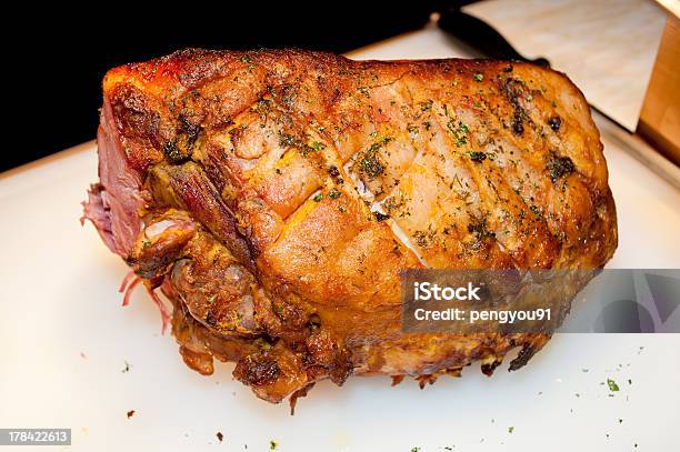 Chinese Dishes Roast Pork Leg Stock Photo - Download Image Now - Chinese Food, Cooked, Crockery