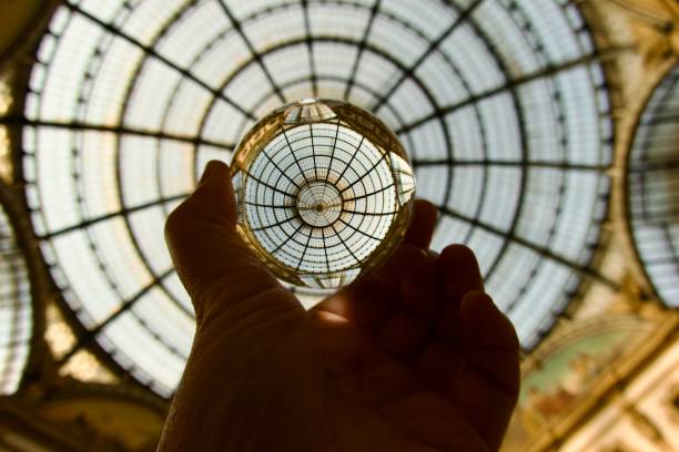 istock Crystal ball against galleria 1784231473