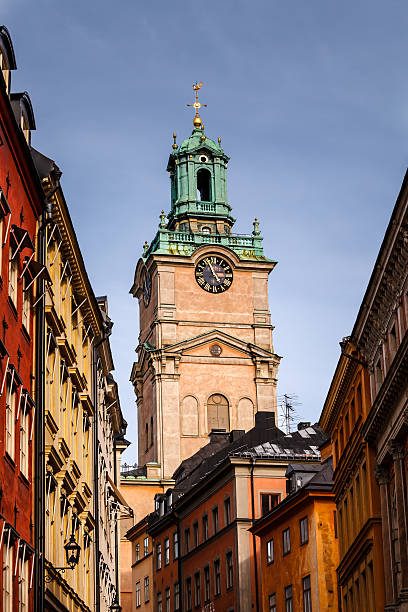 istock Cathedral of Saint Nicholas (Storkyrkan) Bell Tower, Stockholm 178423237