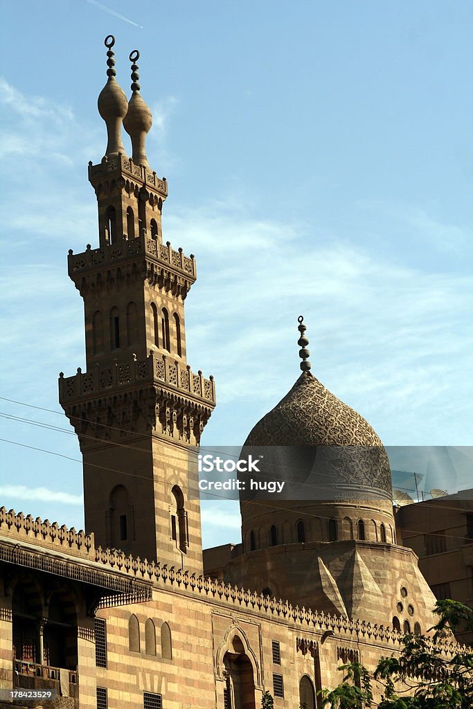 Al-Azhar Mosque, Cairo The Al-Azhar Mosque in Cairo, Egypt is also the world's oldest university, built 972 AD Built Structure Stock Photo