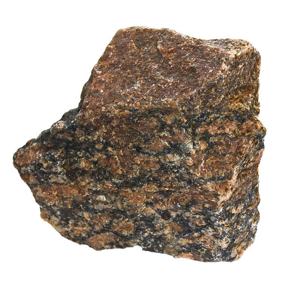 istock granite stone brown isolated on white background (in my portfoli 178424062