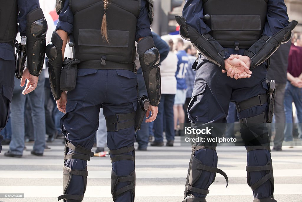 Police Police officers. Police Force Stock Photo