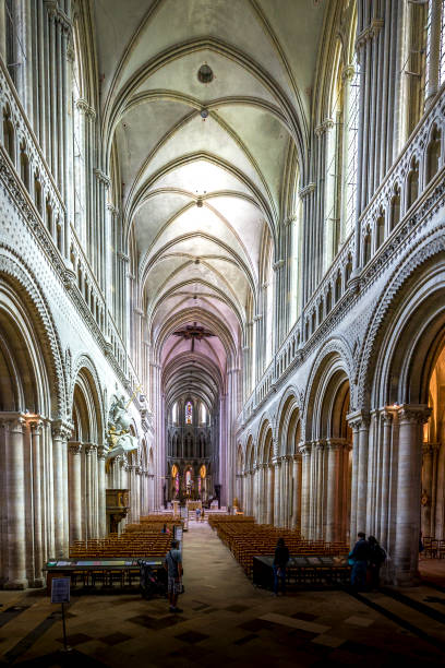 istock Notre Dame Cathedral of Bayeux Interior 1784259234