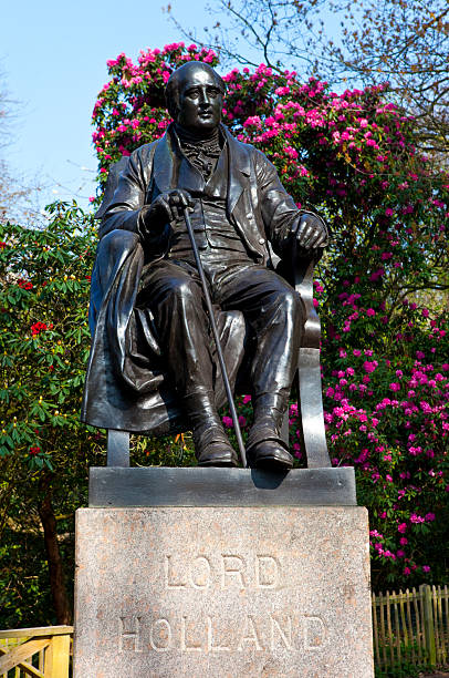 istock Statue in Holland Park, London 178426281