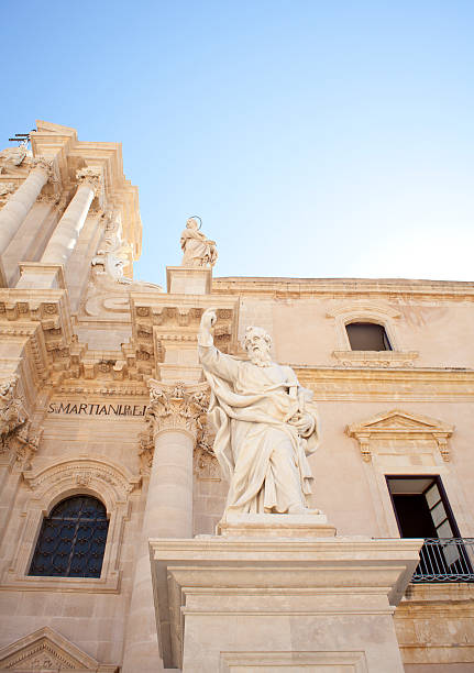 istock St. Peter statues, St. Lucia Cathedral, Syracuse 178426854
