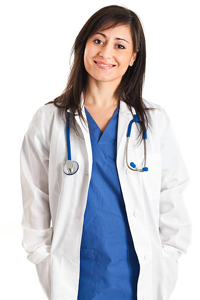 istock Female doctor portrait 178427038