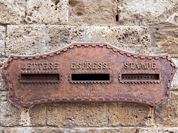 istock old italian mailbox oxidized in the wall 178427191