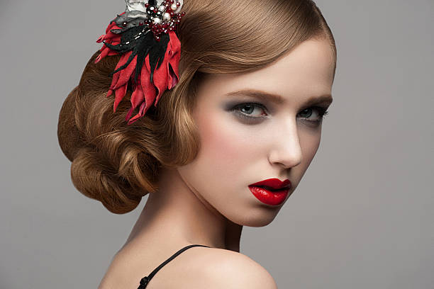 istock Woman with makeup and hairstyle 178427721