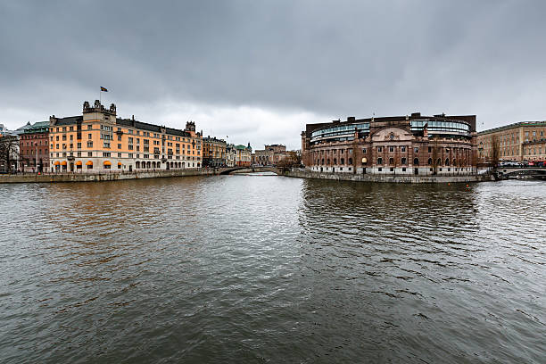 istock Riksdag (Parliament) Building at Helgeandsholmen Island 178428786