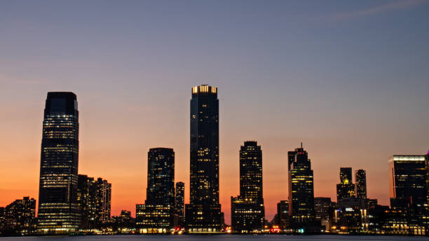 istock Jersey City Skyline at Sunset 1784288776