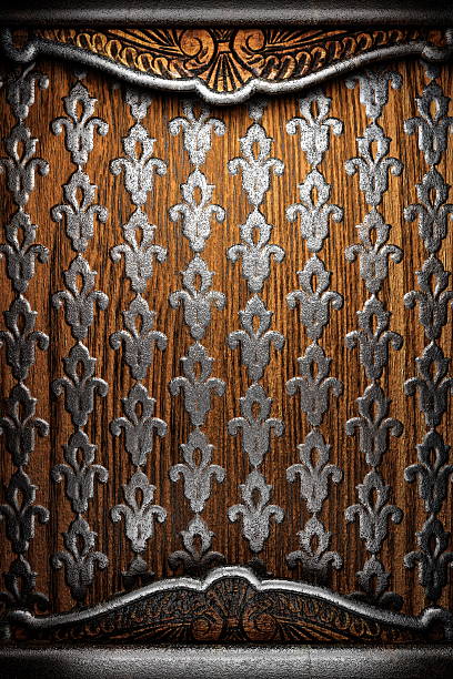 istock metal on wood background 178428974