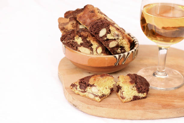 istock Cantucci, traditional Italian almond cookies. 1784291052